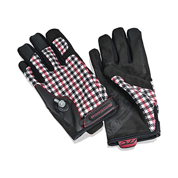 Porsche Assembly Gloves (Black/Red)