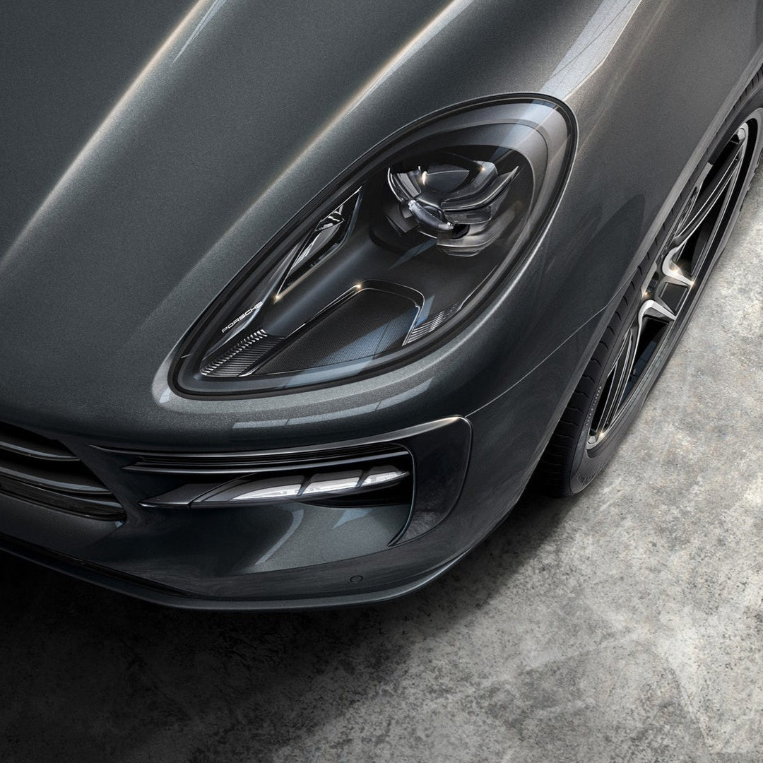 LED headlights, dark-tinted, incl. Porsche Dynamic Light System Plus (PDLS Plus)- Macan II