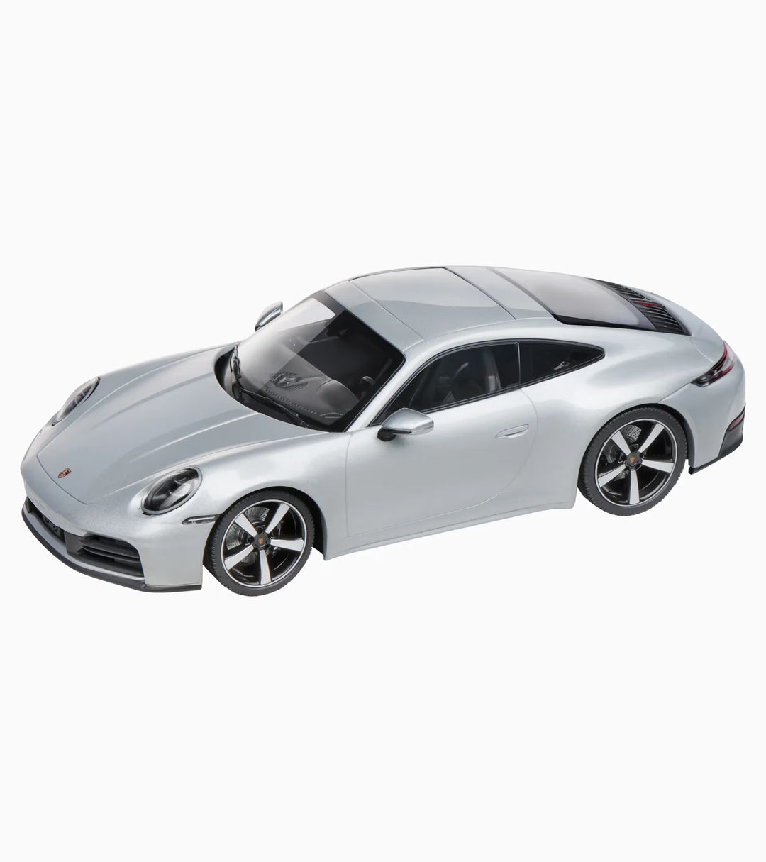 Porsche 911 Carrera Coupe (992.2) 1:18 Scale Model Car - GT Silver Metallic