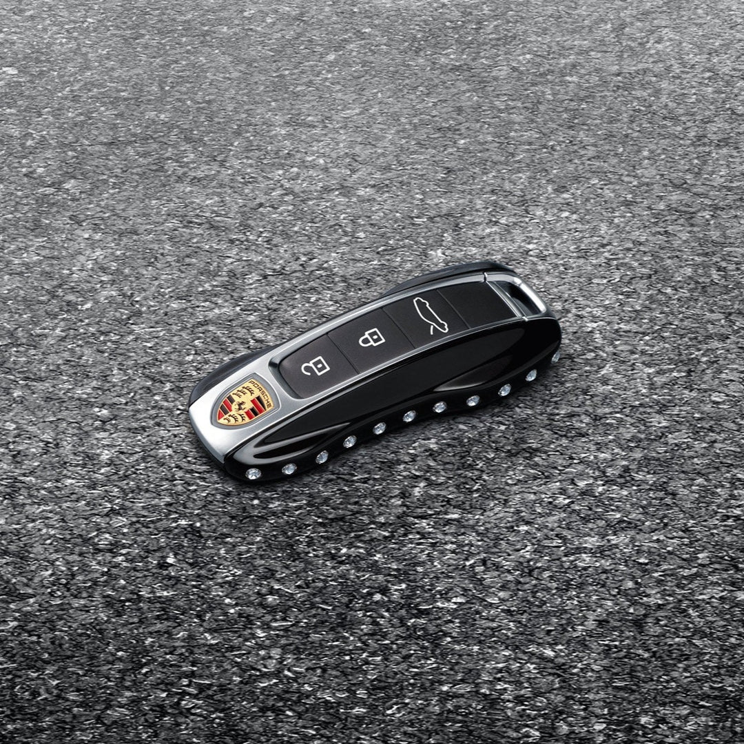 Porsche Key Covers With Swarovski® Stones - Black