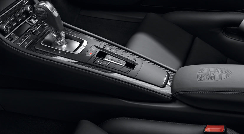 Porsche 982 718 Boxster / 718 Cayman Carbon Center Console Trim