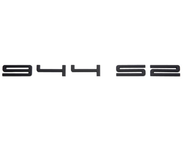 Porsche Classic "944 S2" Logo (944) - Black