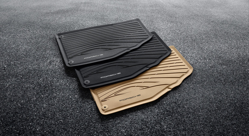 Porsche All Weather Floor Mats For (991) 911 and (981/982) Boxster / Cayman