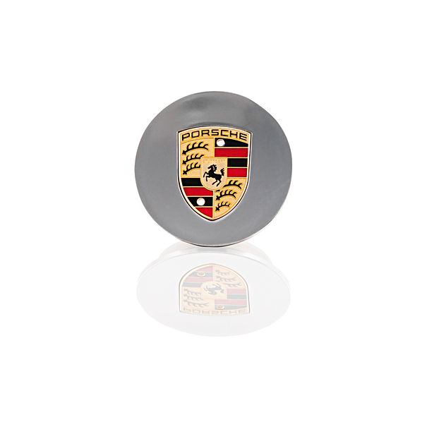 Porsche Classic Hub Cap W/ Colored Coat of arms- 996