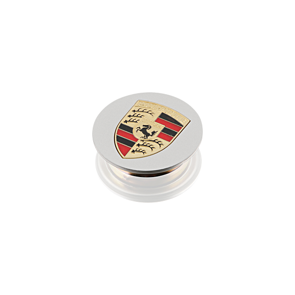 Porsche Classic Hub Cap W/ Colored Coat of arms