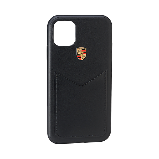 Porsche iPhone Snap On Case - Leather Crest