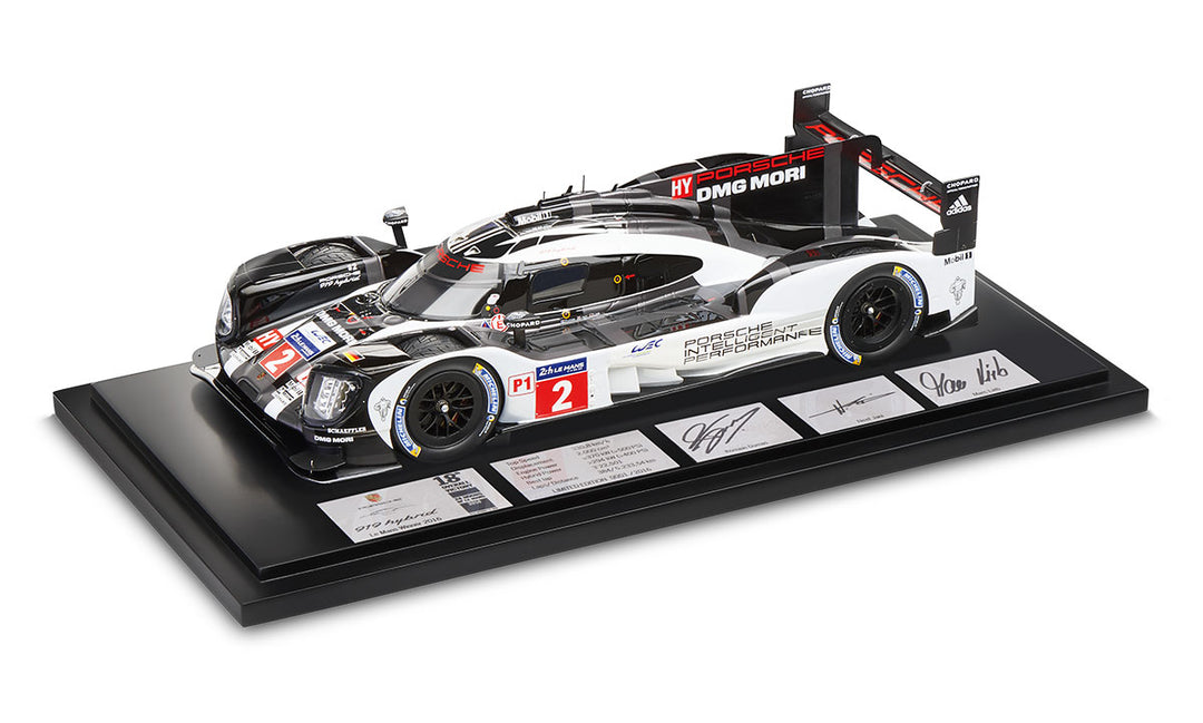 Porsche 919 Hybrid 1:18 Model Car - No. 2. 2016 LeMans Winner
