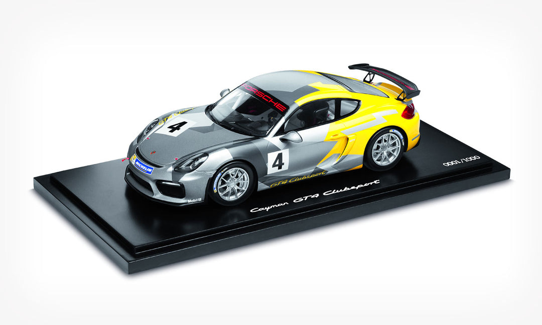 Porsche 981 Cayman GT4 Clubsport Club 1:18 Model Car (Limited Edition)