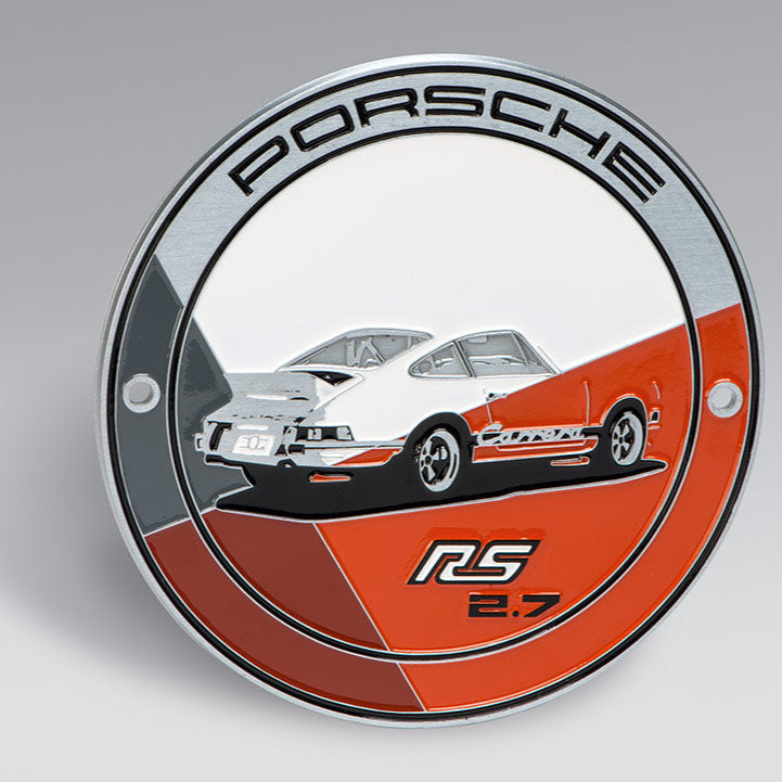 Porsche Grille Badge - RS 2.7 Collection