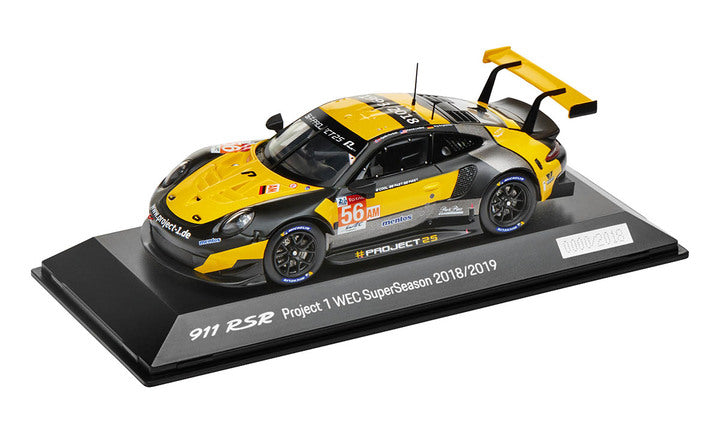 Porsche 911 RSR 2018 Project 1 Model Car- 1:43 Scale