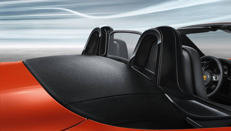 Porsche Roll bar painted in Black (high-gloss) (982)