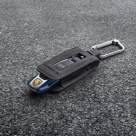 Porsche Key Pouch In Alcantera (G2)