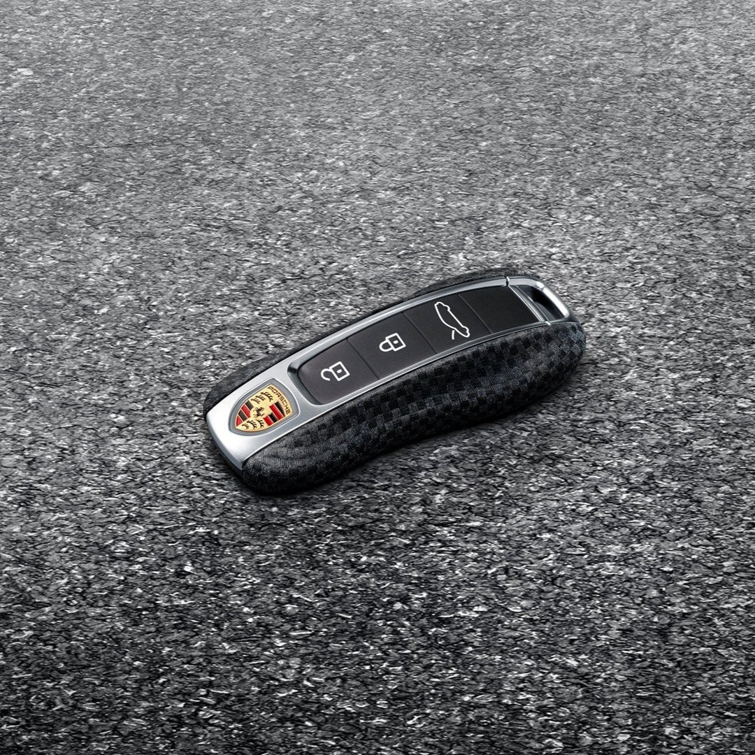 Porsche Key Cover - Textile Square