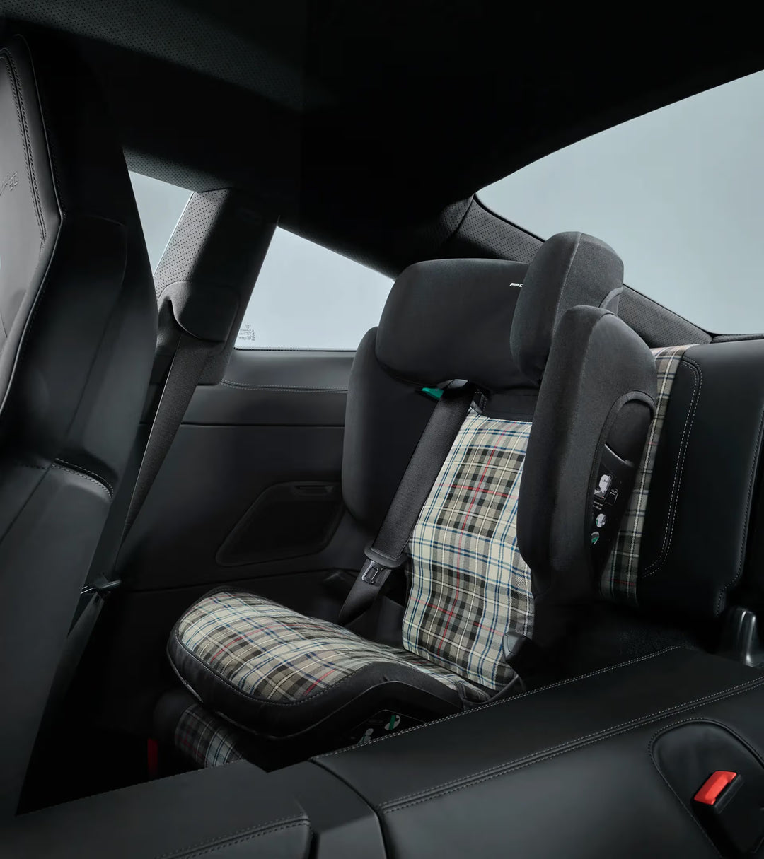 Porsche Child Seat Covers In Heritage Design - Turbo 50 Tartan