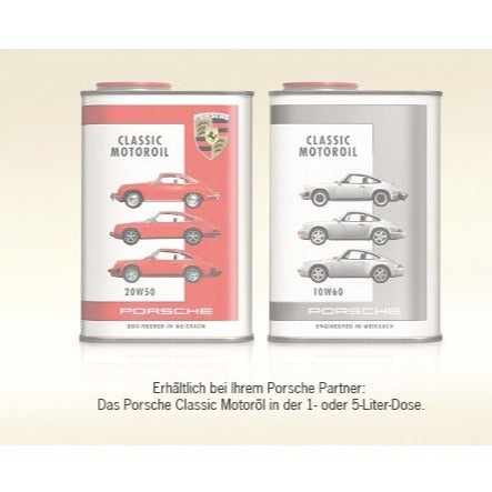Porsche Classic Engine Oil Sticker 20W-50