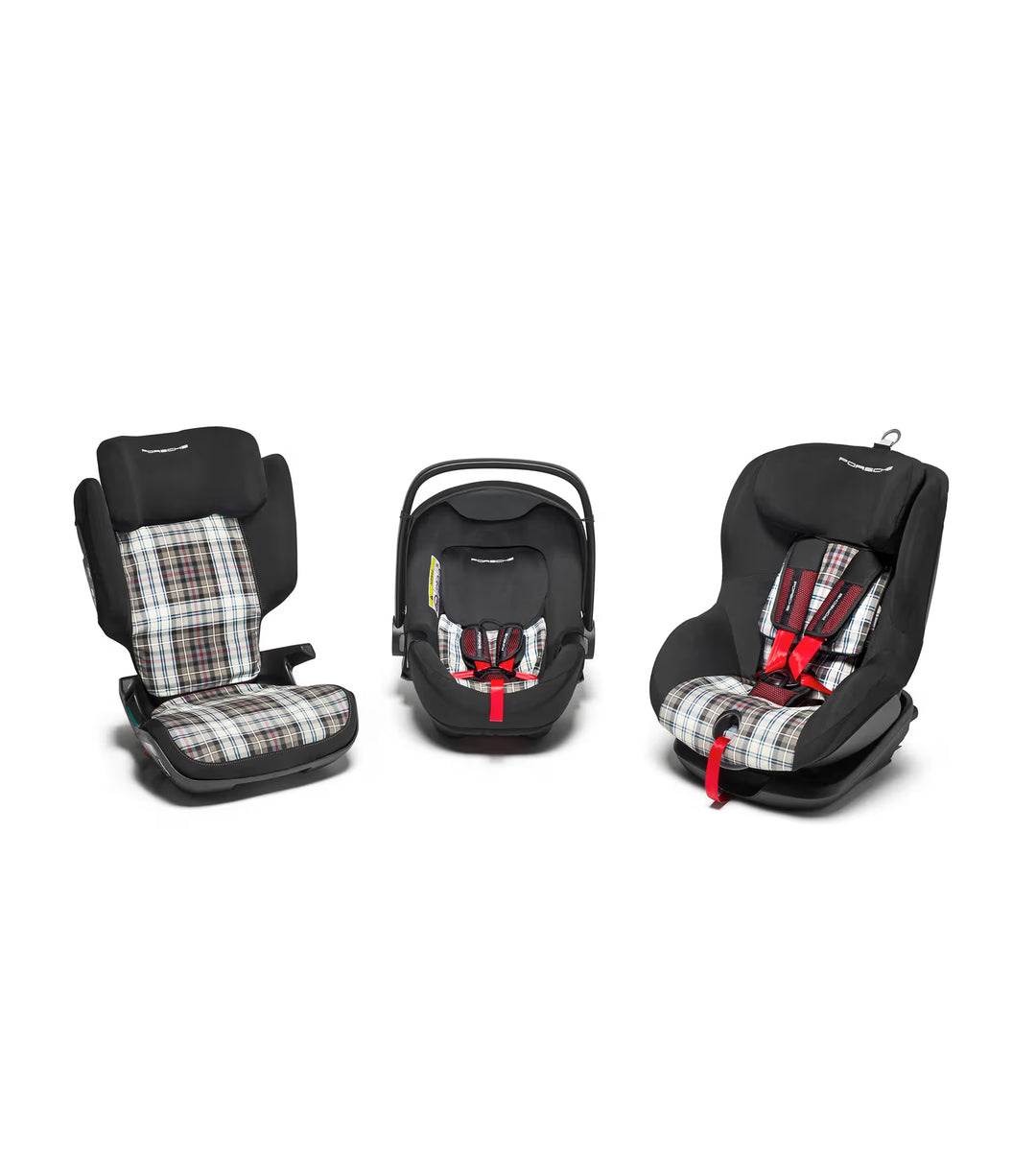 Porsche Child Seat Covers In Heritage Design - Turbo 50 Tartan