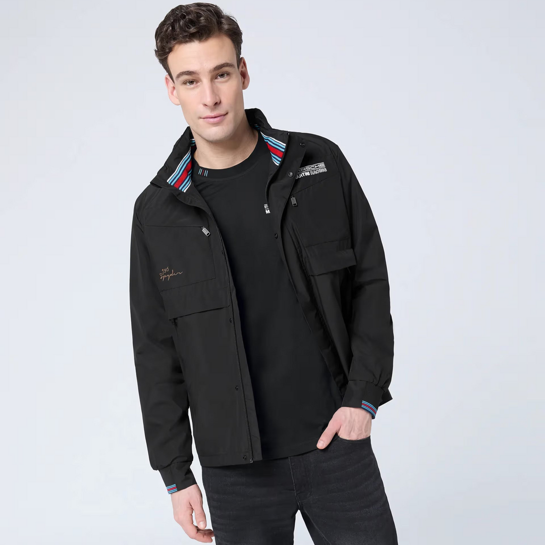 Porsche 936 Spyder Windbreaker Jacket – Martini Racing – Porsche Porsche 936 Spyder Windbreaker Jacket – Martini Racing – Porsche