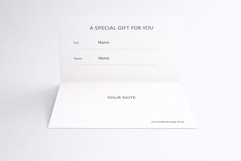 Half Fold Gift Note