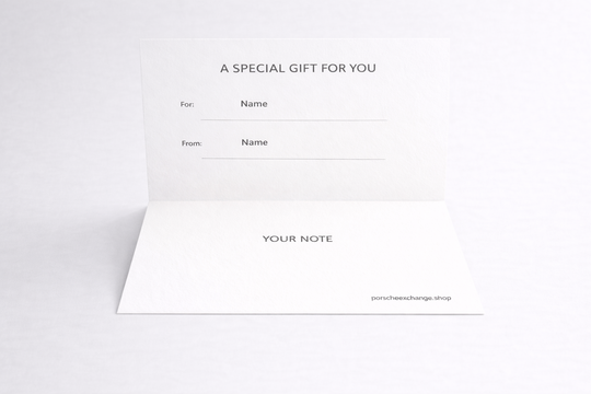 Half Fold Gift Note