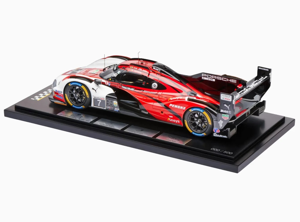 Porsche 963 Winner 24h Daytona 2025 #7, 1:18 Scale Model Car, Limited Edition
