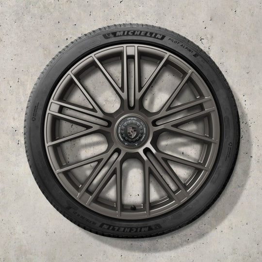 21" Panamera G3 "Turbo S" Centerlock winter set - Turbonite