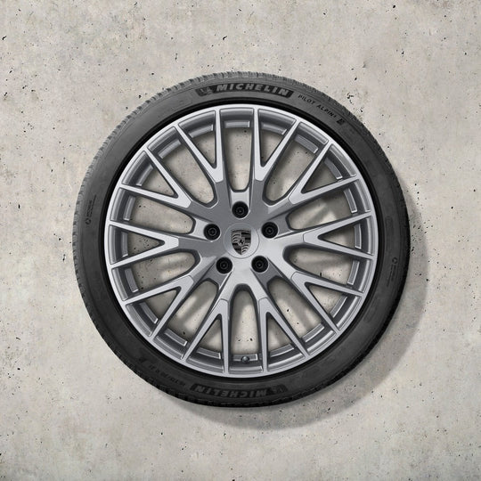 21" Panamera G3 "Exclusive Design" winter set - Platinum Silver