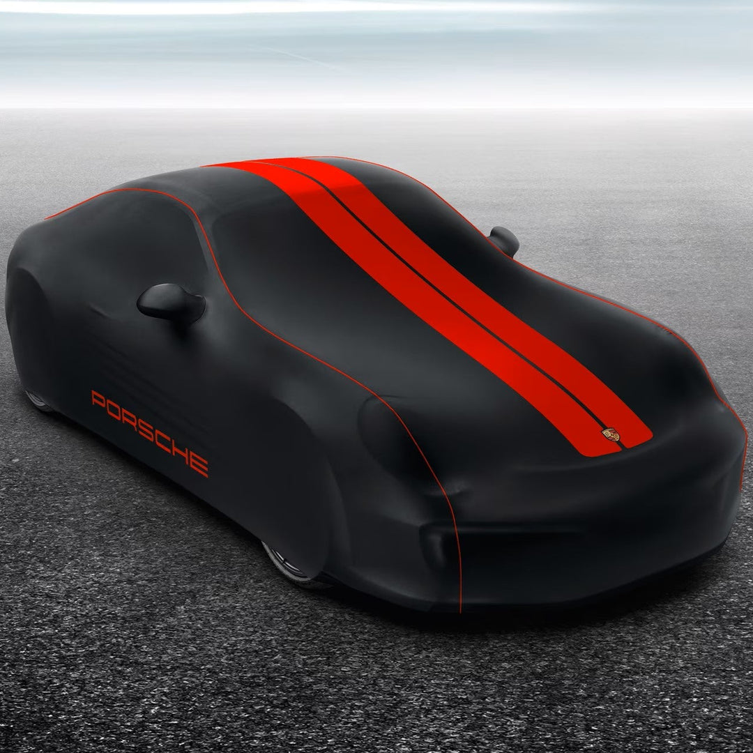 Porsche 911 (991.1) Indoor Car Cover Plus with Stripes