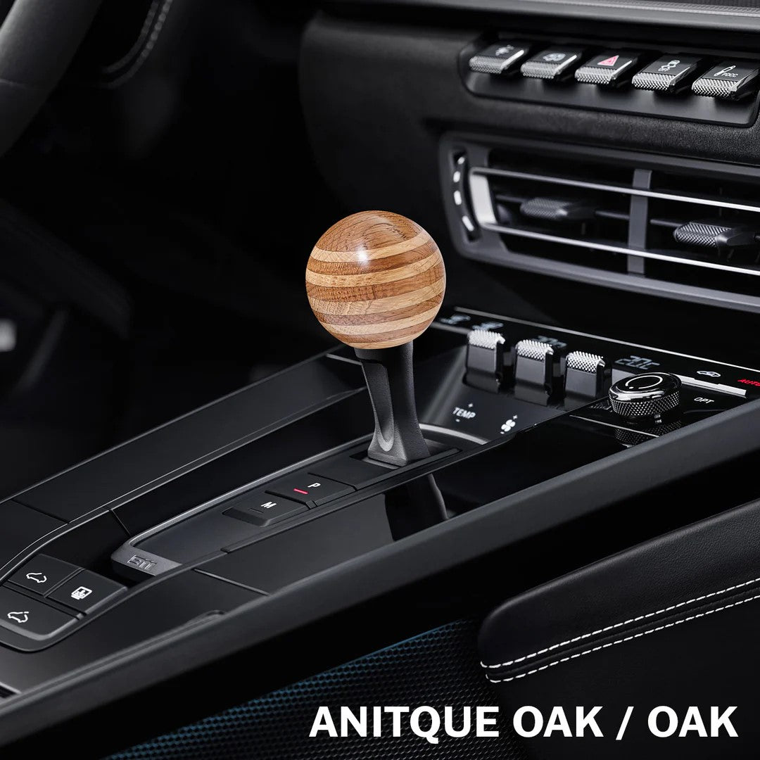 Tribute Shifter with Wooden Knob for Porsche 911 (992) with PDK Transmission