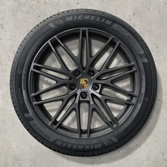 21" Cayenne E3 II RS Spyder Design winter set - Anthracite Grey