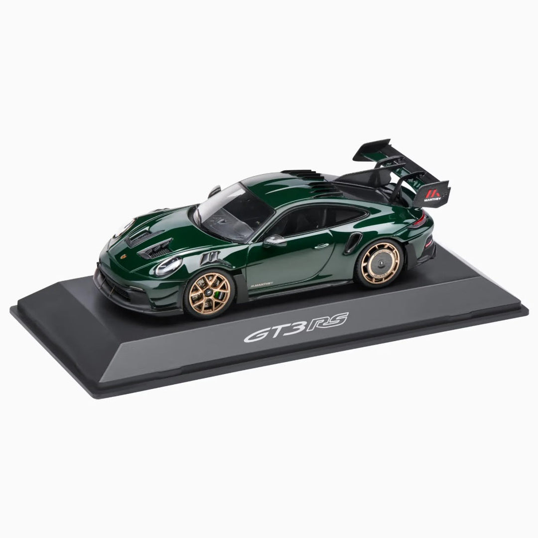 Porsche 911 GT3 RS (992) W/Manthey Kit, 1:43 Scale Model Car - Brewster Green