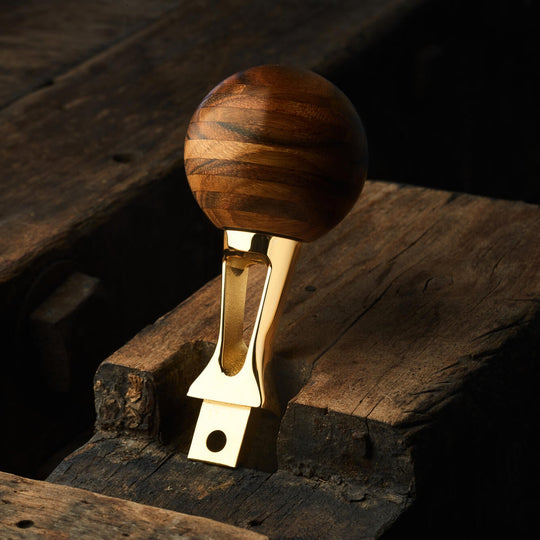 Tribute Shifter with Wooden Knob for Porsche 911 (992) with PDK Transmission