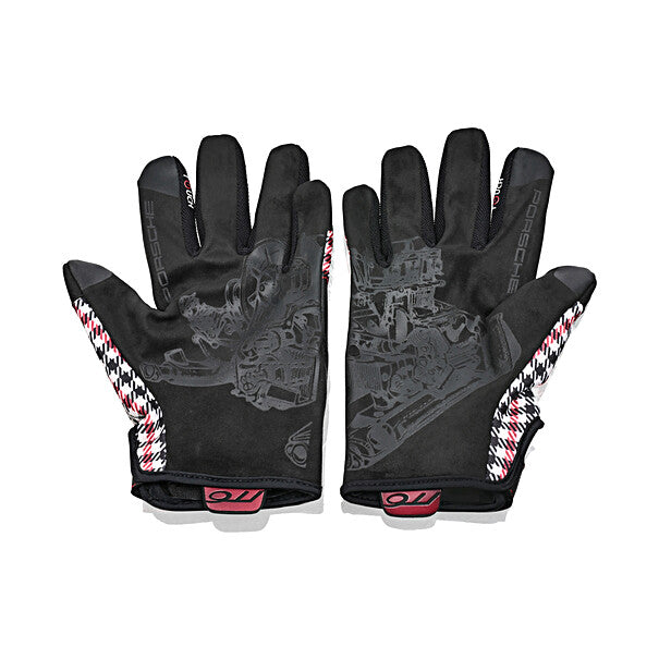 Porsche Assembly Gloves (Black/Red)