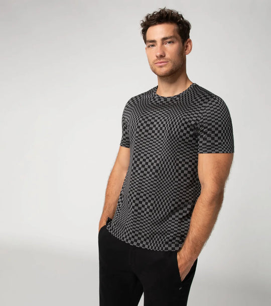 Porsche Design Men's T-Shirt - Jaquard