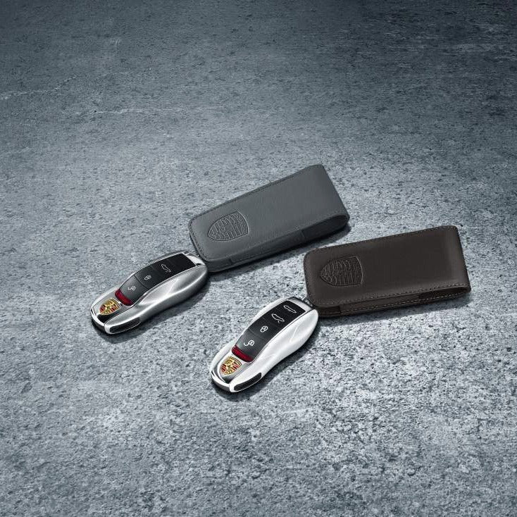 Porsche Key Pouch In Leather