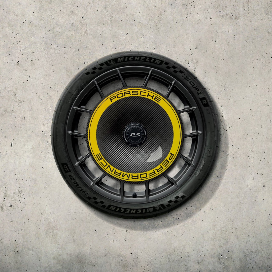 Porsche Decorative foiling Carbon Aerodisc for GT4 RS