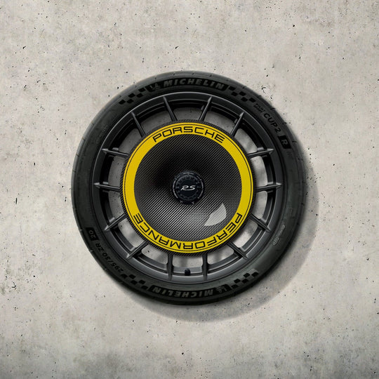 Porsche Decorative foiling Carbon Aerodisc for GT4 RS