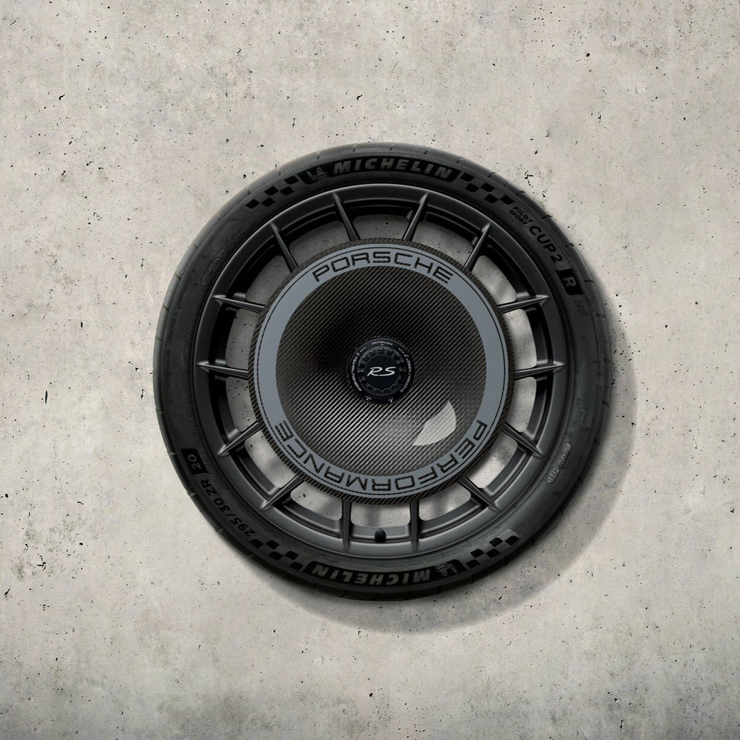 Porsche Decorative foiling Carbon Aerodisc for GT4 RS