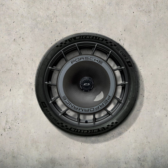 Porsche Decorative foiling Carbon Aerodisc for GT4 RS