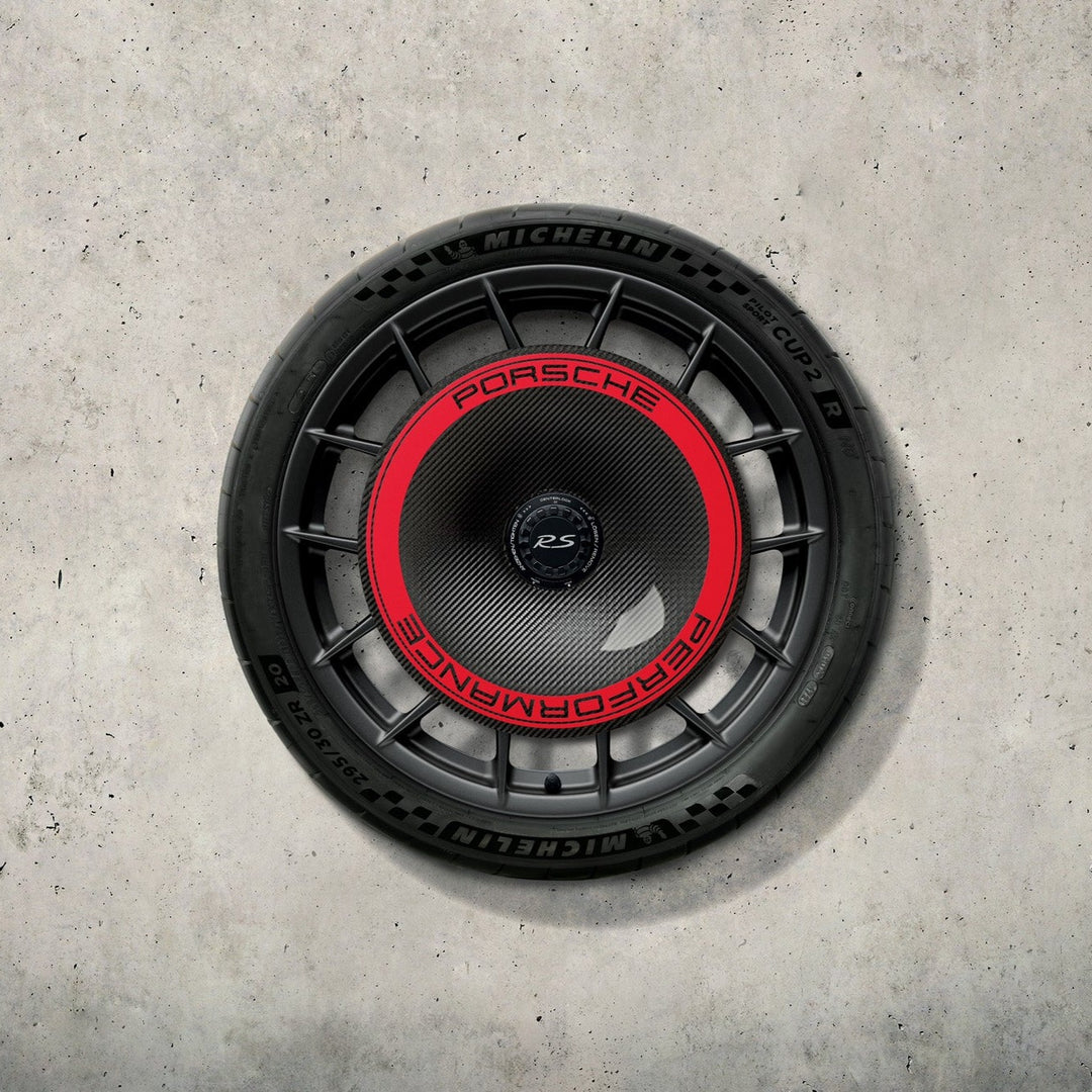 Porsche Decorative foiling Carbon Aerodisc for GT4 RS