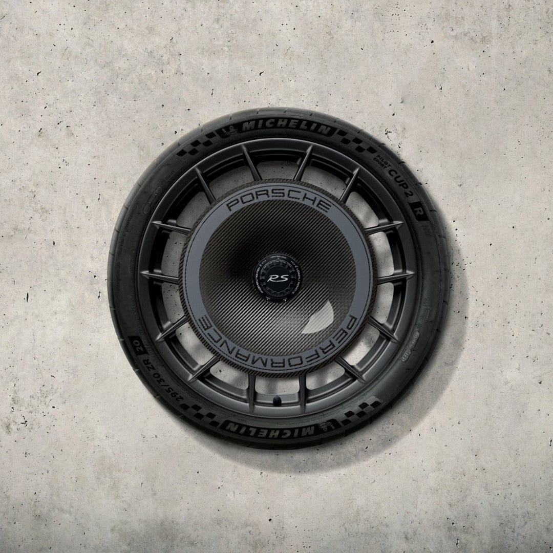 Porsche Decorative foiling Carbon Aerodisc for GT4 RS