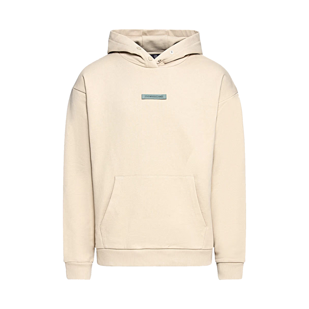 Porsche Unisex Hoodie (Beige) - Cayenne Electric Urban