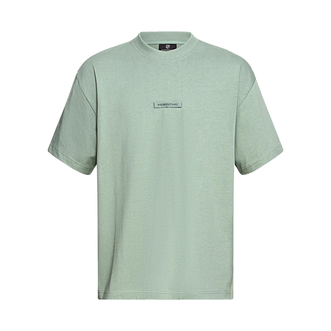 Porsche Unisex T-Shirt (Green) - Cayenne Electric Urban