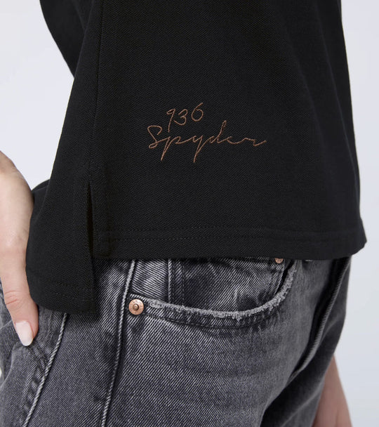 Porsche Women's 936 Spyder Polo Shirt - Martini Racing