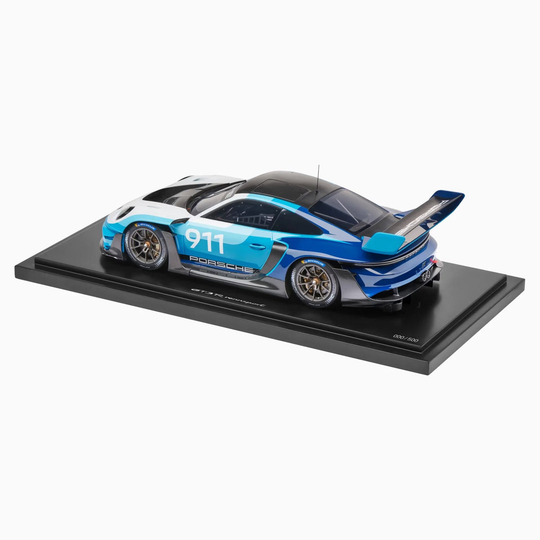 Porsche 911 GT3 R Rennsport "Speed Icon Design" 1:18 Scale Model Car - Limited Edition