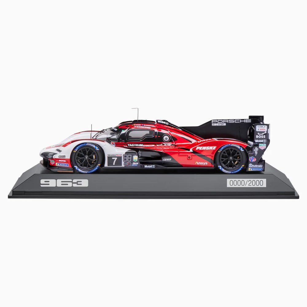 Porsche 963 24h Daytona 2023 #7 1:43 Scale Model Car - Limited Edition