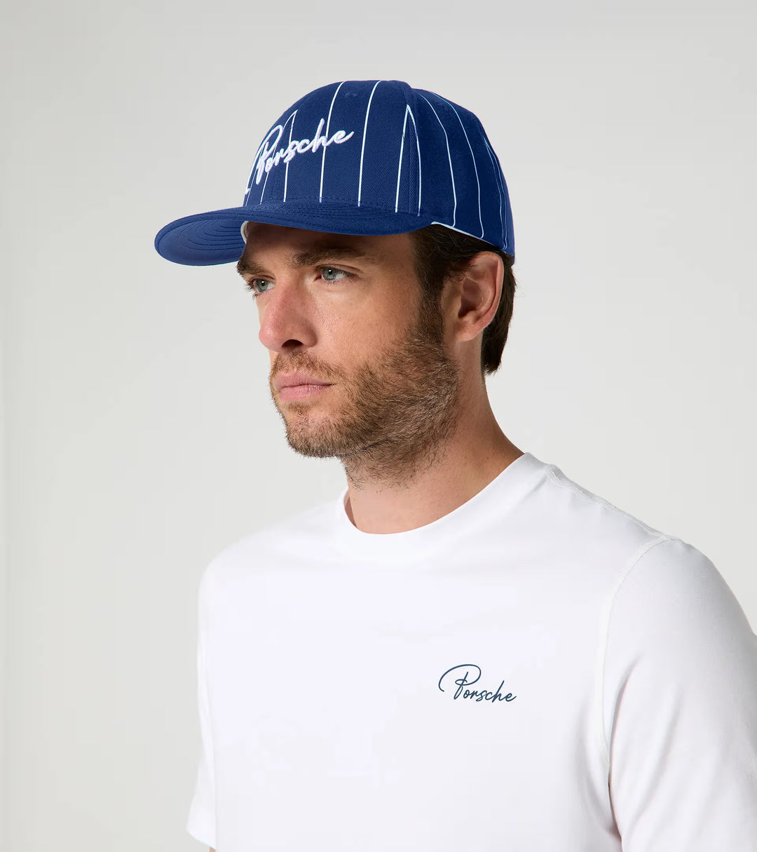 Porsche x Puma Blue Pinstripe Hat – 911 Targa 60Y