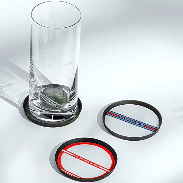 Porsche Cup Holder Insert Set / Coaster (85 mm) - Macan / Taycan