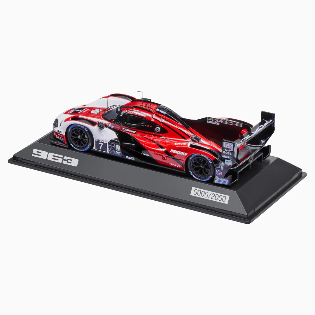 Porsche 963 24h Daytona 2023 #7 1:43 Scale Model Car - Limited Edition