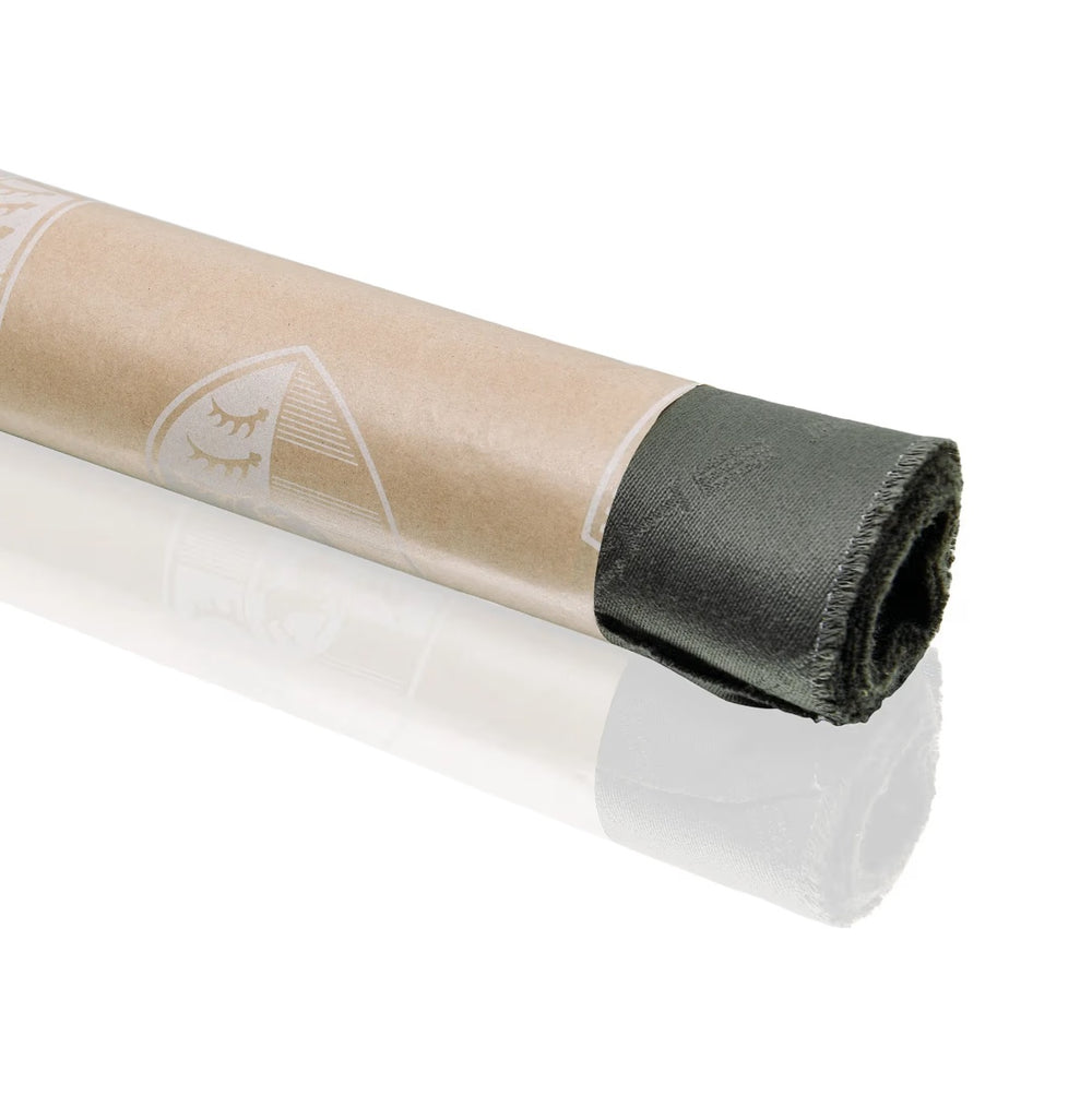 Porsche Lettering Fabric - Olive Green