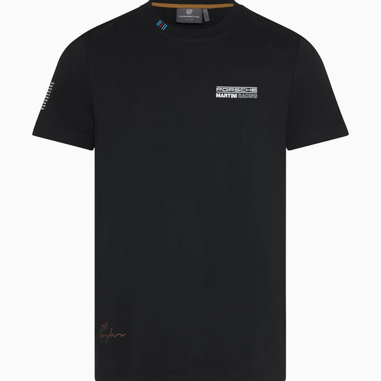 Porsche Men's T-Shirt (Black) - Martini Racing